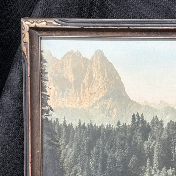 Vintage tinted landscape photo Framed Art - Picture 2 of 8
